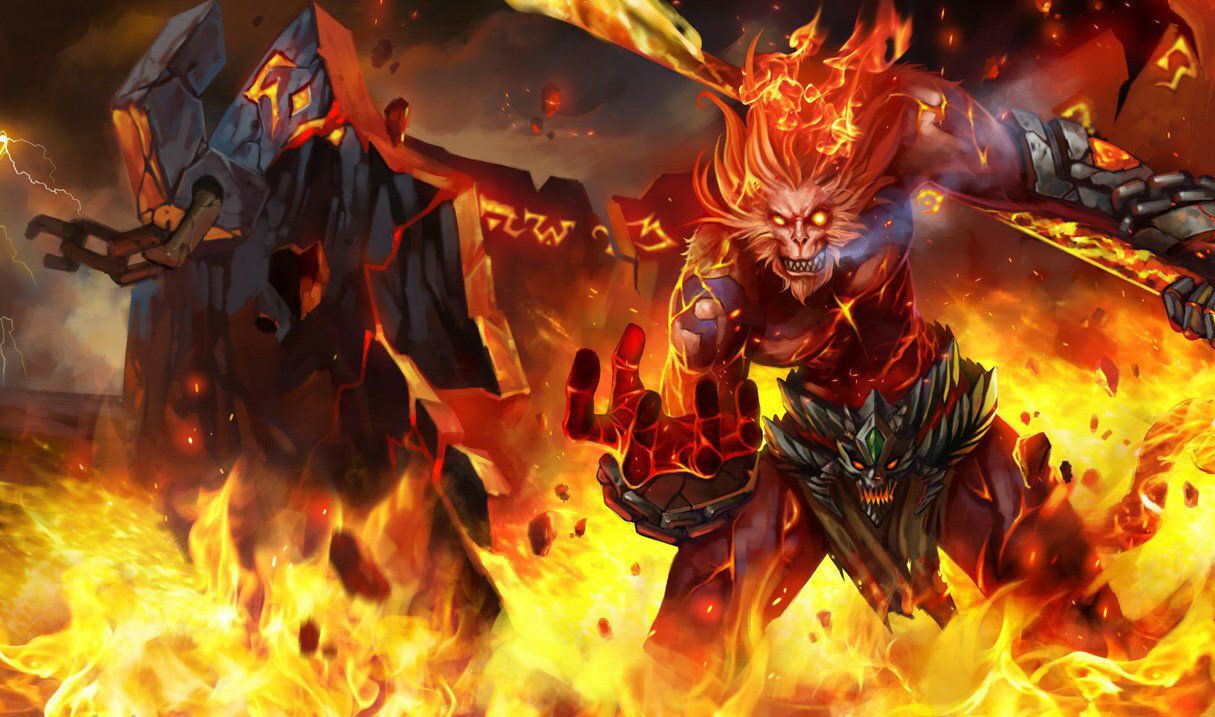 Wukong skin Volcanique